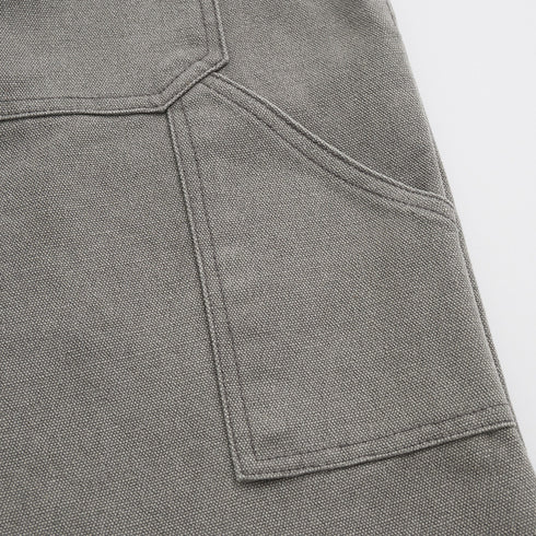 Punk Tooling Denim Logging Pants Men